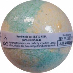 Aloe & Cucumber – Luxury slow release bath bomb