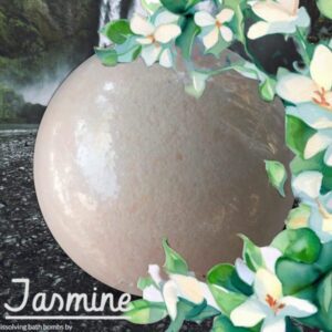 Jasmine – Luxury slow release bath bomb