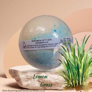 Lemon Grass – Luxury slow release bath bomb