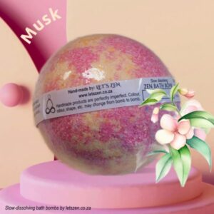 Musk- Luxury slow release bath bomb