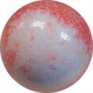 Peaches & Cream- Luxury slow release bath bomb