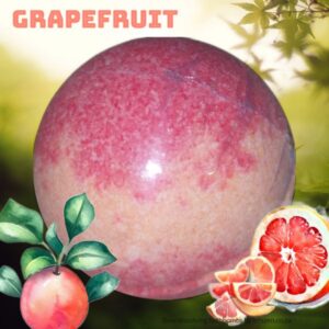 Grapefruit – Luxury slow release bath bomb