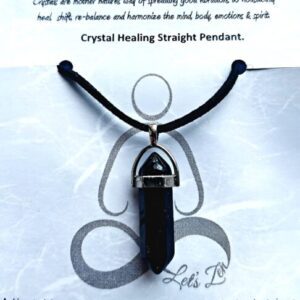 Crystal Healing Straight Pendant – BLUE SANDSTONE