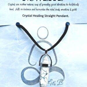 Crystal Healing Straight Pendant – HOWLITE